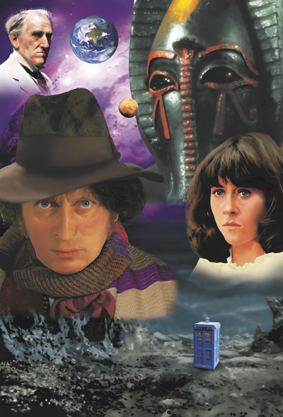 Doctor Who - Tom Baker Posters by Roger Shore - Pyramids of Mars
