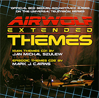 Airwolf Extended Themes CD Cover Art